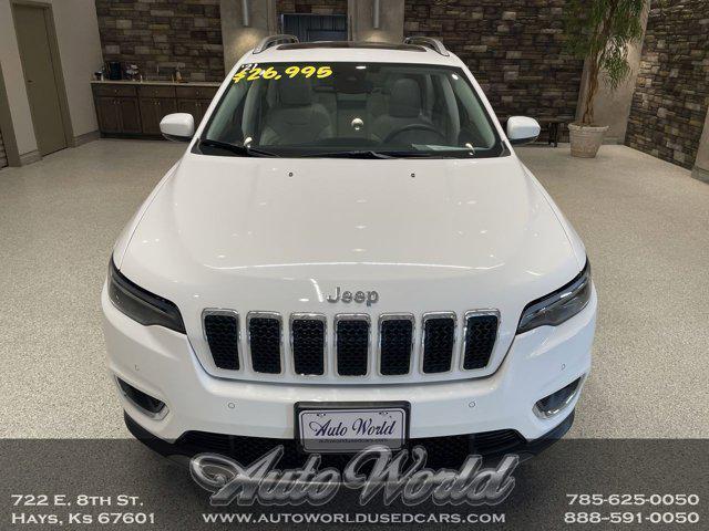 used 2021 Jeep Cherokee car, priced at $26,995
