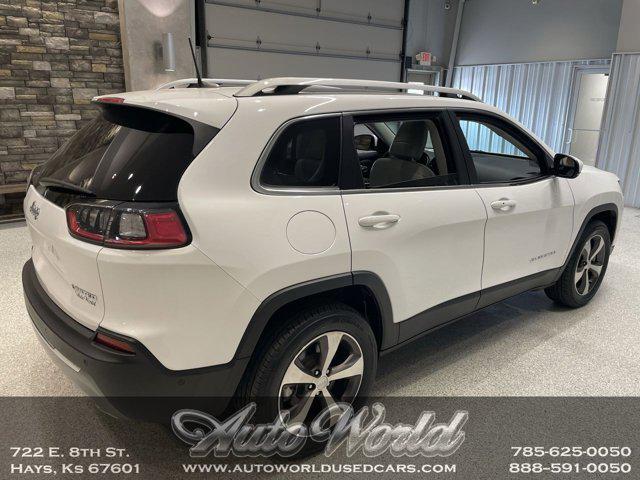 used 2021 Jeep Cherokee car, priced at $26,995