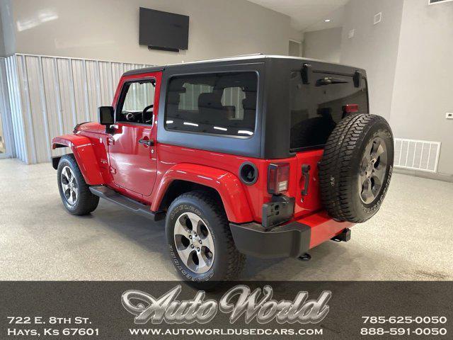 used 2017 Jeep Wrangler car, priced at $31,995