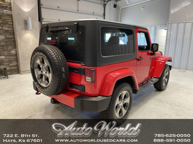 used 2017 Jeep Wrangler car, priced at $31,995