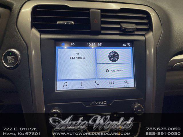 used 2019 Ford Fusion car, priced at $19,995