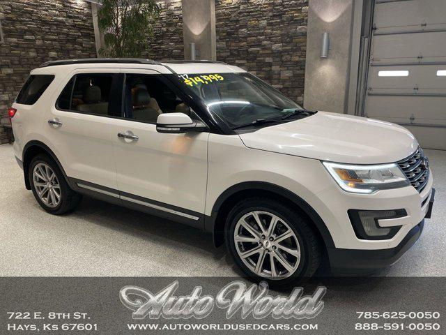 used 2017 Ford Explorer car, priced at $14,995