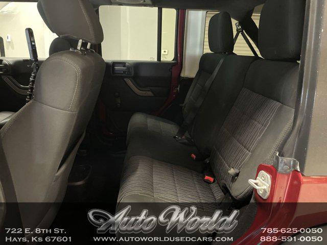 used 2011 Jeep Wrangler Unlimited car, priced at $15,995
