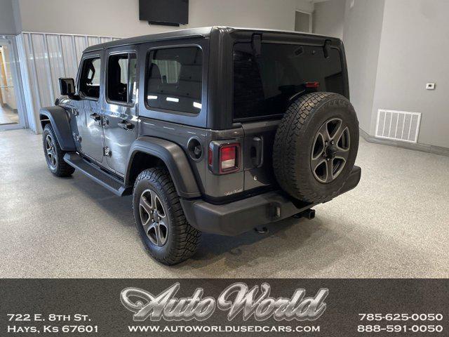 used 2018 Jeep Wrangler Unlimited car, priced at $31,995