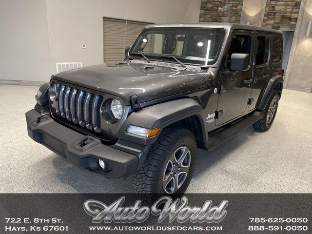 used 2018 Jeep Wrangler Unlimited car, priced at $31,995