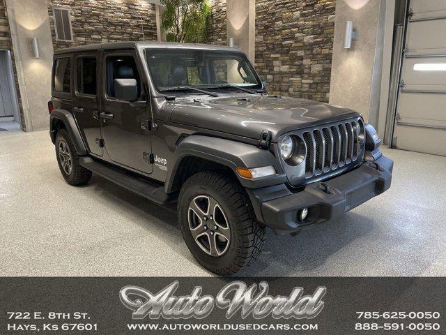 used 2018 Jeep Wrangler Unlimited car, priced at $31,995