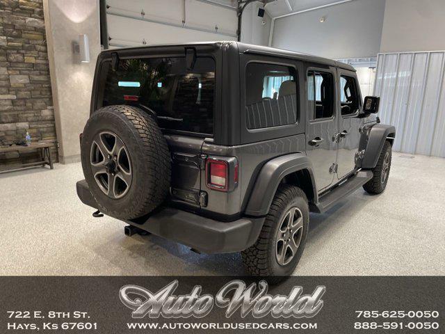 used 2018 Jeep Wrangler Unlimited car, priced at $31,995