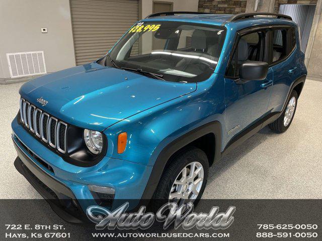 used 2022 Jeep Renegade car, priced at $23,995