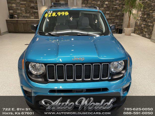 used 2022 Jeep Renegade car, priced at $23,995