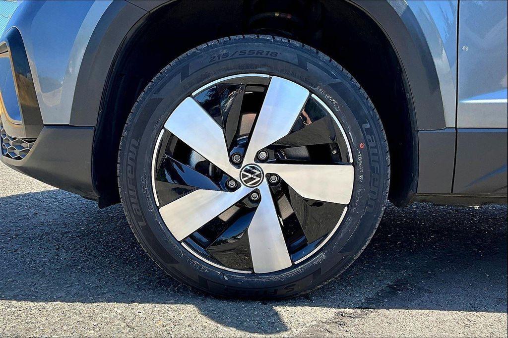 used 2024 Volkswagen Taos car, priced at $20,977