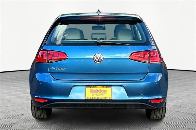 used 2016 Volkswagen e-Golf car, priced at $8,222