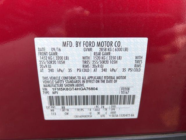 used 2017 Ford Explorer car, priced at $17,444