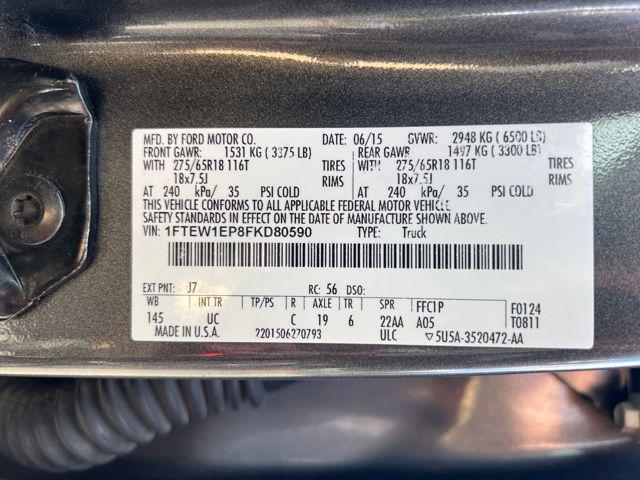 used 2015 Ford F-150 car, priced at $18,777