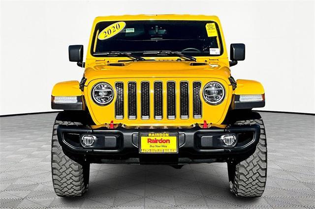 used 2020 Jeep Wrangler Unlimited car, priced at $31,977