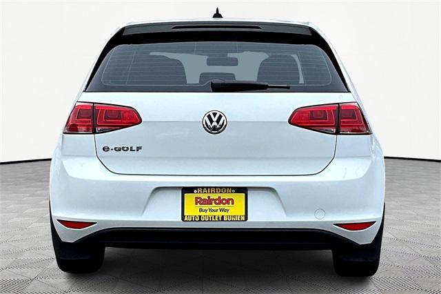 used 2016 Volkswagen e-Golf car, priced at $8,977