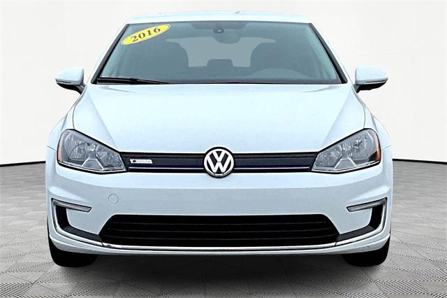 used 2016 Volkswagen e-Golf car, priced at $8,977