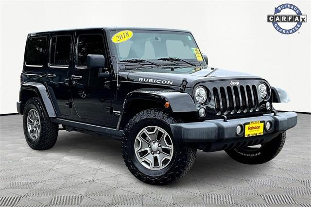 used 2018 Jeep Wrangler JK Unlimited car, priced at $30,899
