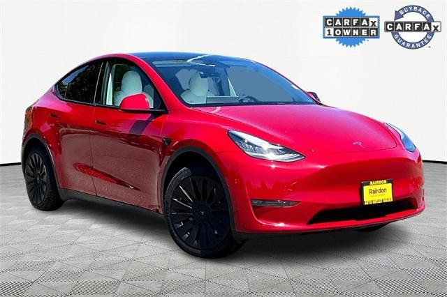 used 2020 Tesla Model Y car, priced at $31,972