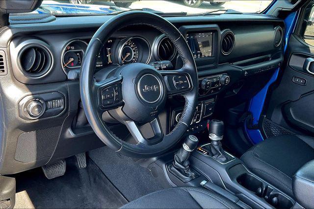 used 2021 Jeep Wrangler Unlimited car, priced at $25,744