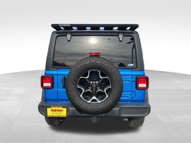 used 2021 Jeep Wrangler Unlimited car, priced at $25,744