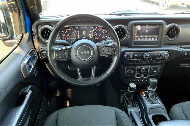 used 2021 Jeep Wrangler Unlimited car, priced at $25,744