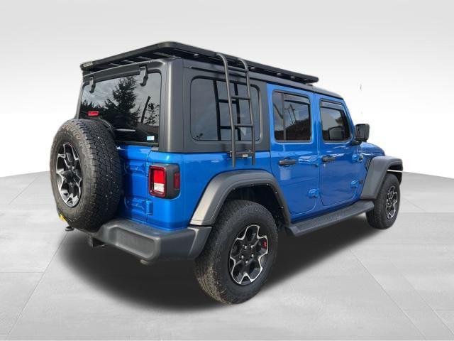 used 2021 Jeep Wrangler Unlimited car, priced at $25,744