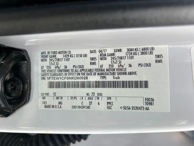 used 2017 Ford F-150 car, priced at $16,888