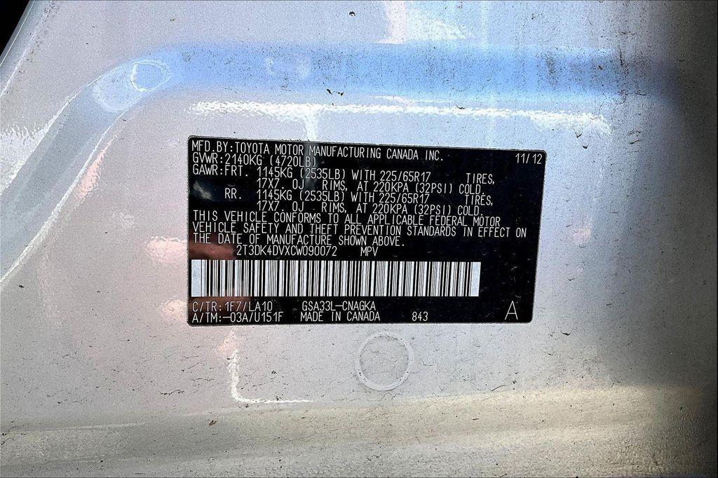 used 2012 Toyota RAV4 car, priced at $14,977