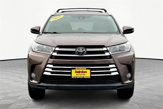 used 2018 Toyota Highlander car, priced at $26,888