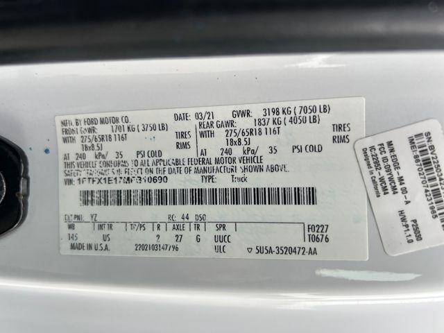 used 2021 Ford F-150 car, priced at $23,977