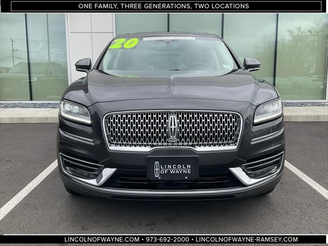 used 2020 Lincoln Nautilus car, priced at $30,988