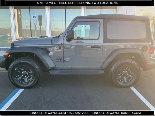 used 2022 Jeep Wrangler car, priced at $25,885