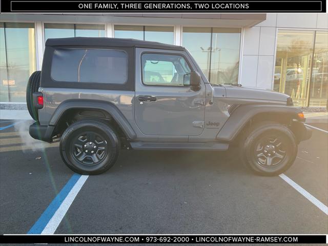 used 2022 Jeep Wrangler car, priced at $25,885