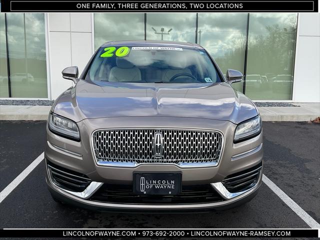 used 2020 Lincoln Nautilus car, priced at $24,992