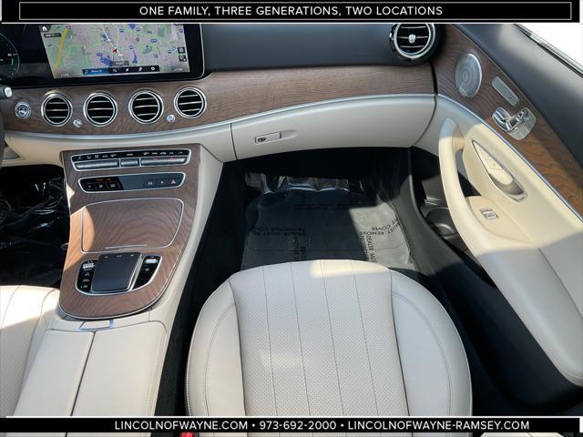 used 2023 Mercedes-Benz E-Class car, priced at $50,988