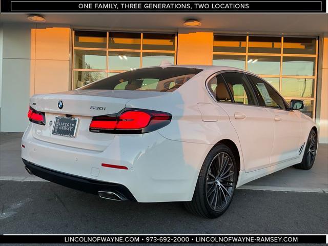 used 2022 BMW 530 car, priced at $38,897