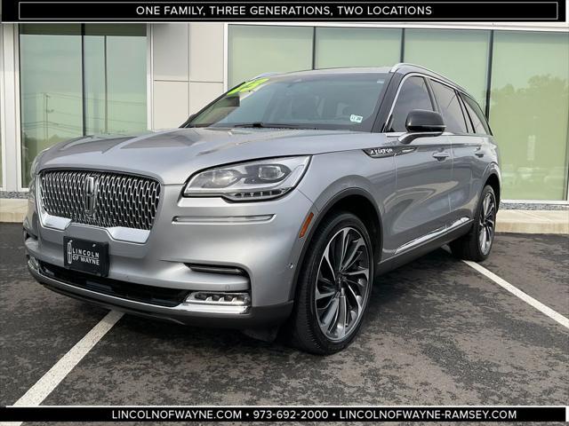 used 2022 Lincoln Aviator car, priced at $45,992