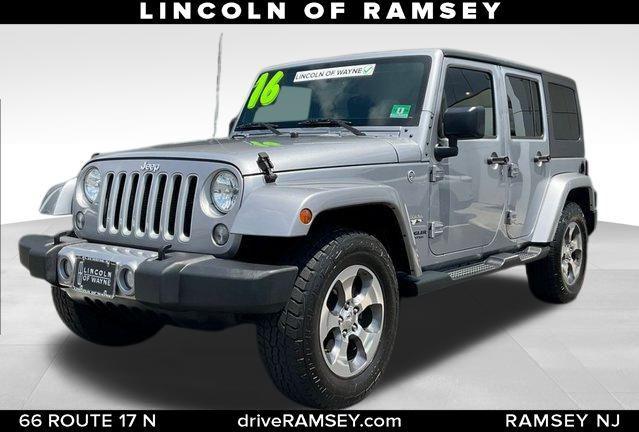 used 2016 Jeep Wrangler Unlimited car, priced at $19,998