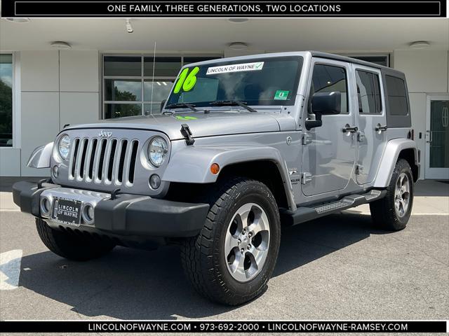 used 2016 Jeep Wrangler Unlimited car, priced at $23,776