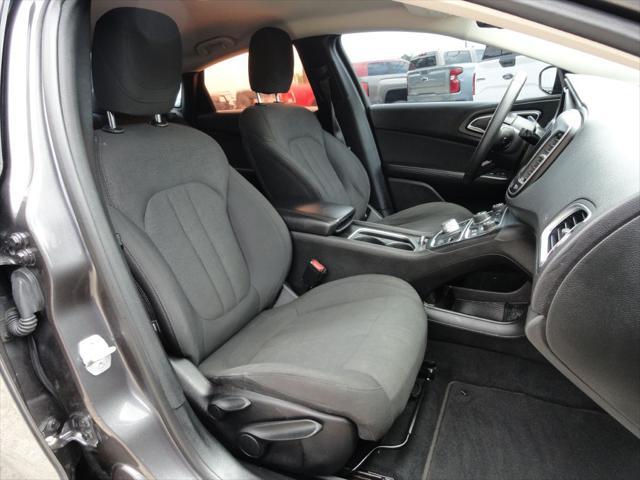 used 2015 Chrysler 200 car, priced at $12,995