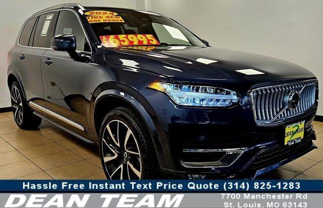 used 2024 Volvo XC90 car, priced at $64,995
