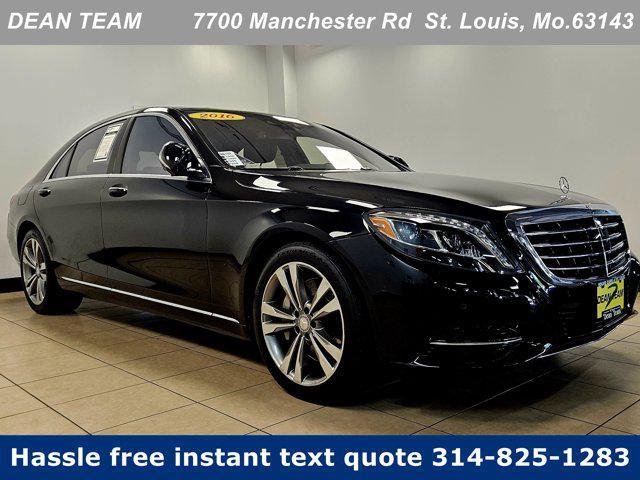 used 2016 Mercedes-Benz S-Class car, priced at $31,495