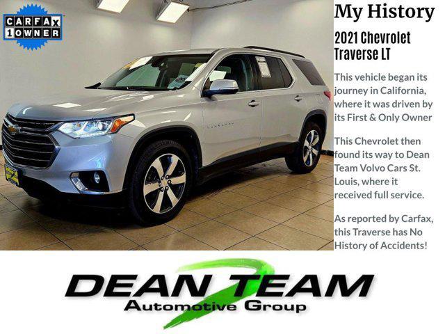 used 2021 Chevrolet Traverse car, priced at $27,200