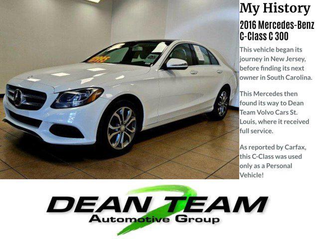 used 2016 Mercedes-Benz C-Class car, priced at $17,450