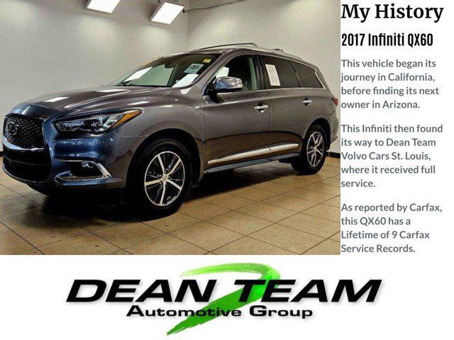 used 2017 INFINITI QX60 car, priced at $22,395