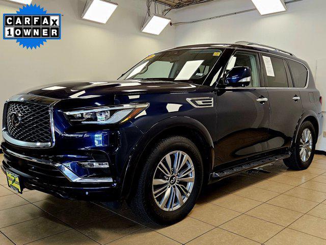 used 2021 INFINITI QX80 car, priced at $36,495