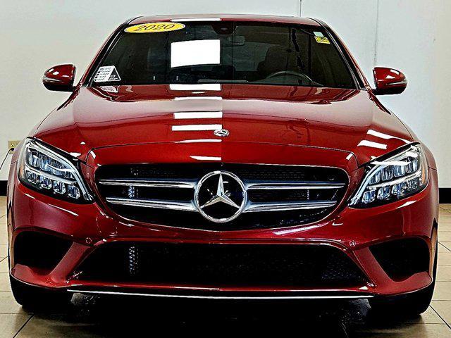 used 2020 Mercedes-Benz C-Class car, priced at $27,988