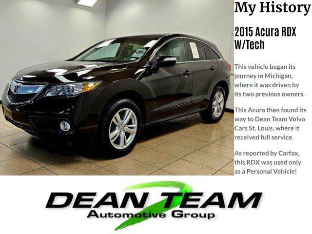 used 2015 Acura RDX car, priced at $18,495