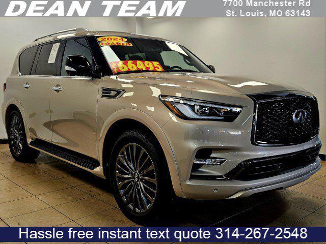 used 2024 INFINITI QX80 car, priced at $65,495