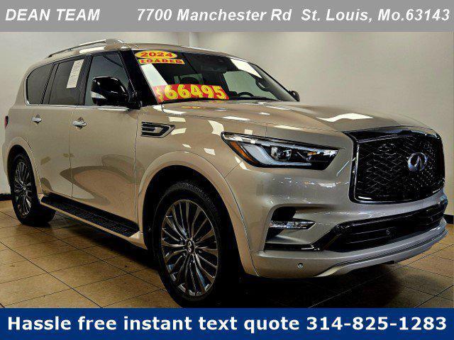 used 2024 INFINITI QX80 car, priced at $57,495